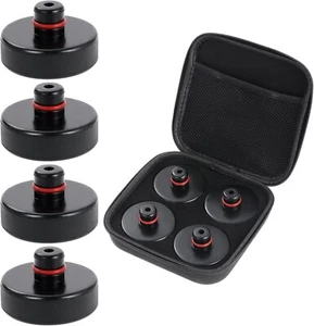 4x Pcs Jack Pad Point Adapter Safety Increase Lifting For Tesla Model 3/S/X/Y UK - Picture 1 of 9