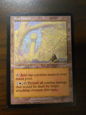 MTG Magic The Gathering Nemesis Kor Haven Excellent - NM Condition - Image 1 of 2
