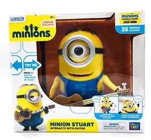 NEU Minions sprechende Stuart Gitarre 35 Minion Sprüche interaktiver Gitarrenmodus 9" - Bild 1 von 5
