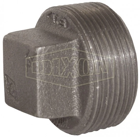 Dixon SHP14 - NPT Threaded Square Head Plug, 1/4" NPT - Image 1 of 1