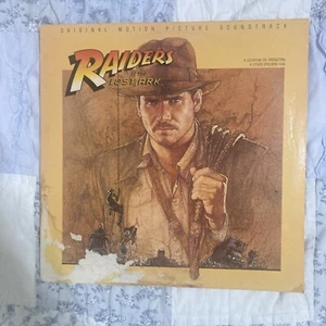 RAIDERS OF THE LOST ARK: ORIGINAL MOTION PICTURE SOUNDTRACK VINYL 1981 VG - Picture 1 of 10
