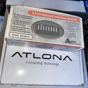 Module interface réseau OnQ 8 ports PN 363486-01 - Photo 1/2