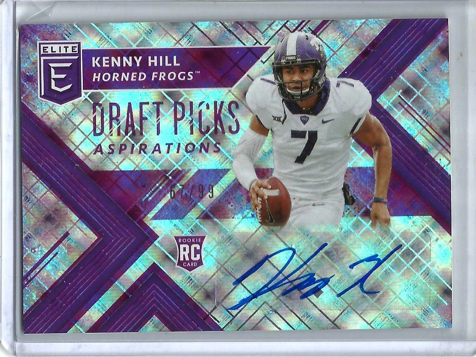 Kenny Hill 2018 Panini Elite Draft Picks Autograph Rookie #67/99 - Image 1 of 1