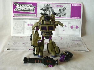 Transformers Animated Swindle Deluxe Class 2007 Complete w/Instructions & Weapon - Picture 1 of 7