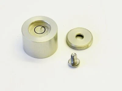 MCMASTER-CARR Circular Surface-Mount High-Temperature Mountable Level 13/16" x 9/16", Alum / G