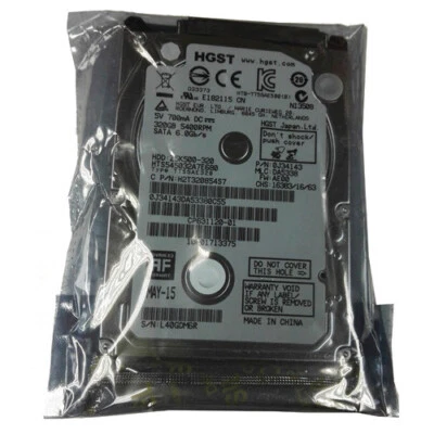 HGST 320GB HTS545032A7E680 5400RPM 6Gb/s SATA 2.5" Laptop HDD Hard Disk Drive - Image 1 of 3