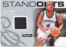 RANDY FOYE 2008-09 SKYBOX STANDOUTS JERSEY