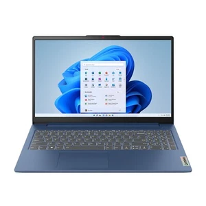 Lenovo IdeaPad Slim 3 15IAN8 15.6" Laptop Intel N100 4GB RAM 128GB SSD Blue #A - Picture 1 of 23