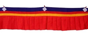 Colgante de ventana de Nepal, rojo 01, 400 cm - Imagen 1 de 1