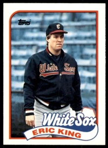 1989 Topps Traded Eric King Chicago White Sox #61T - Picture 1 of 2