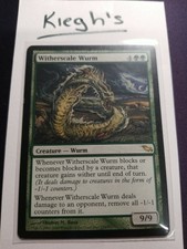 Mtg Witherscale Wurm *Played*