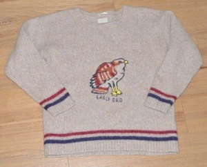 Mother The Jumper Early Bird Alpaca Wool pullover Sweater Size Medium EUC - Picture 1 of 10