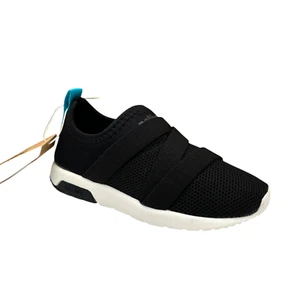 Native Phoenix Toddler Boys Slip-On Sneaker Size 8 Black/White Lightweight Shoes - Picture 1 of 11