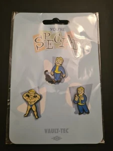 Fallout 76 | S.P.E.C.I.A.L. | VAULT BOY | PROMO PIN BADGES | GAMESCOM | 3 PINS - Bild 1 von 2