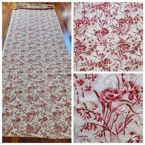 Stephanie Stroheim & Romann Ein exklusiver Handsiebdruck Stoff 207"/5,75yds - Bild 1 von 13