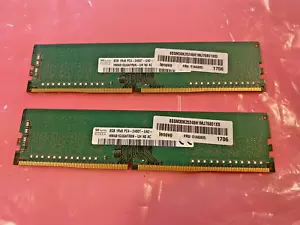 SK Hynix 16gb 2 X 8gb DDR4 PC4-2400 Memory for desktops - Picture 1 of 3