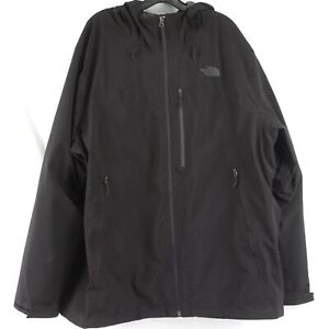 The North Face Two Layer Triclimate Jacket with Hood in Black - Men's Size 2XL