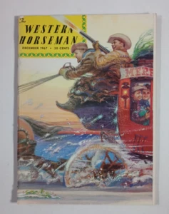 WESTERN HORSEMAN Magazin Western Cowboy Weihnachten Schrotflinte Schlitten Dezember 1967 - Bild 1 von 1