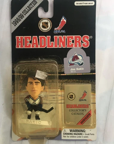 Joe Sakic 1988-89 Corinthian Headliners Hockey Figure NIP NHL Colorado Avalanche Cover