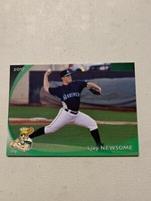 Ljay Newsome Card 2017 Clinton Lumber Kings Team Card