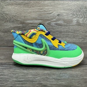 Nike Shoes Boy Size 5c Todder Kyrie 8 SE TD Baltic Blue Green Basketball sneaker - Picture 1 of 17