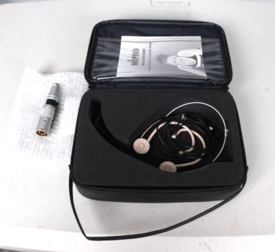 GSS MIPRO MU23P 3mm Pro Omni-Directional Dual-Sided Headphone Mic Microphone NEW - Image 1 of 4