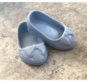 Disney Tollytots Prinzessin Puppe blau Paar 2 Zoll L Schuhe KOSTENLOSER VERSAND - Bild 1 von 6