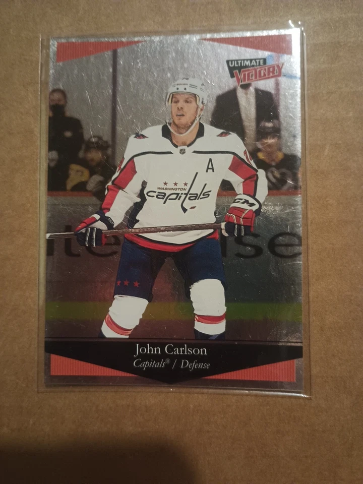 20-21 2020-21 Upper Deck Extended John Carlson Victory #UV-13 Capitals - Image 1 of 1