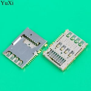 SIM Memory Card Holder Tray Slot Socket Connector Samsung Galaxy J7 J7008 - Picture 1 of 3