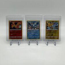Lavados Arktos Zapdos Moltres Articuno Zapdos Pokémon Go Karten Holo / Reverse