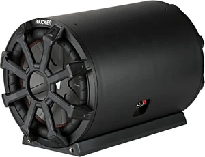 KICKER CWTB102 CAR/TRUCK/ATV/UTV/GOLF CART 10" WEATHERPROOF SUBWOOFER ENCLOSURE - Picture 1 of 6
