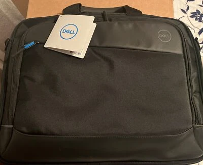Maletín profesional Dell 15 negro nuevo con etiquetas perfecto estado se adapta hasta 15,4 pulgadas nuevo Foto 1 de 4