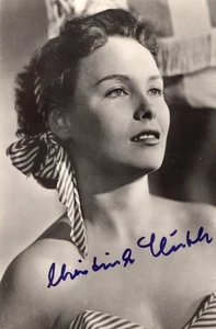 Christina Huth - original signierte Progress Karte - Picture 1 of 1