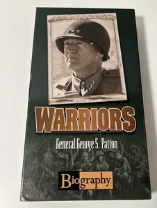 Warriors General S. Patton Biography VHS Time Life Video WWII A&E 1995 Biography - Picture 1 of 6