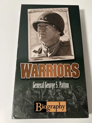Warriors General S. Patton Biography VHS Time Life Video WWII A&E 1995 Biography - Image 1 of 4