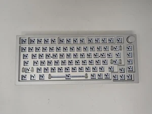 Glorious - GMMK PRO barebones 75% Wired Mechanical Keyboard - Silver - Picture 1 of 2