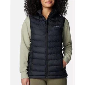 Chaleco Columbia Powder Lite II para mujer negro mediano nuevo con etiquetas - Imagen 1 de 8