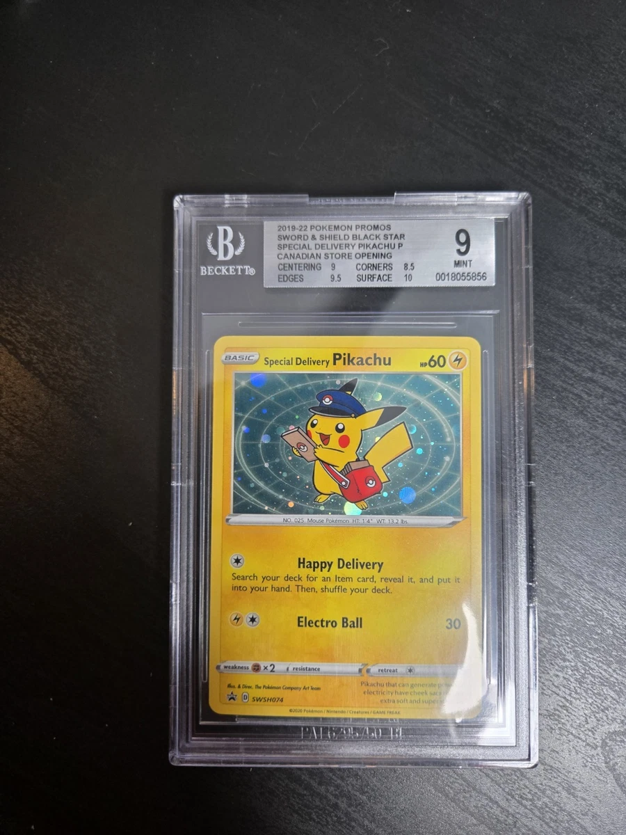 Special Delivery Pikachu SWSH074 SWSH: Sword & Shield Promo Cards