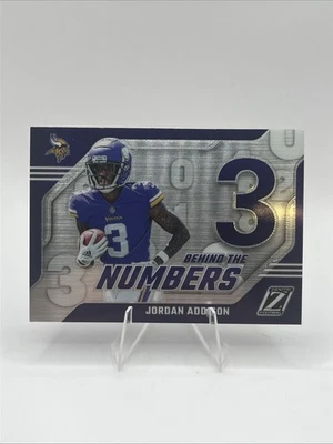 2023 Panini Zenith - Behind the Numbers Jordan Addison #14 (RC) - Image 1 of 4