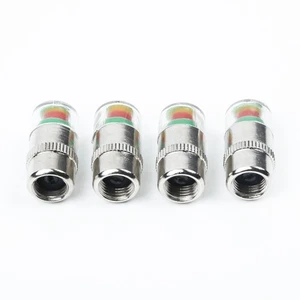 4 Pcs Car Valve Tyre Dust Monitor Wheel Tire Pressure 38/32/36 PSI Sensor - Picture 1 of 18