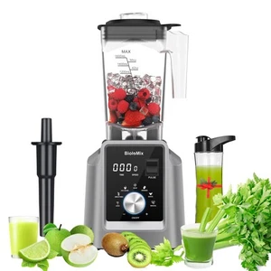 Biolomix Frullatore Professionale, 2200W 6 Programma Automatico Frullatore per Cucina,... - Foto 1 di 6