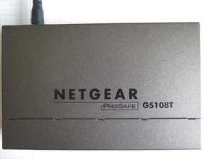 NETGEAR ProSave GS108T V2, managebarer 8 Port Gigabit Switch mit SV - Bild 1 von 6