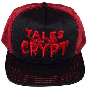 Kreepsville 666 Tales from the Crypt Gothic Horror Red Trucker Hat Cap - Picture 1 of 4