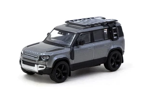 Asfalto T64G-020-GY Land Rover Defender 110 gris metálico 1:64 - Imagen 1 de 4