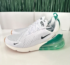 Nike Air Max 270 NBY White Green Running Shoes AH6789 125 Mens Size 9 - Picture 1 of 8