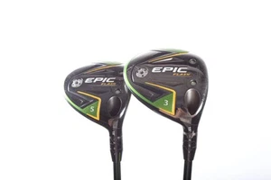 Callaway Epic Flash 3W, 5W Fairway Wood Set RH Graphite Shaft Regular Flex - Picture 1 of 8