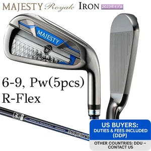 Majesty Royale 2023 Iron Set 6-9, Pw 5pcs R-Flex LV550 Graphite w/Headcover - Picture 1 of 12