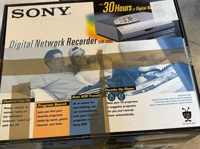 Sony SVR-2000 Digital Video Recorder TiVo 30GB - No Remote - No Power Cord - Image 1 of 4