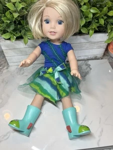 American Girl Wellie Wishers Camille Doll NEED TLC - Picture 1 of 7