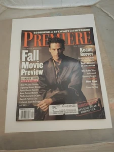 Premiere Magazine (Sep 1997) Keanu Reeves/Noah Wylie/Scorcese/Oliver Stone - Picture 1 of 2